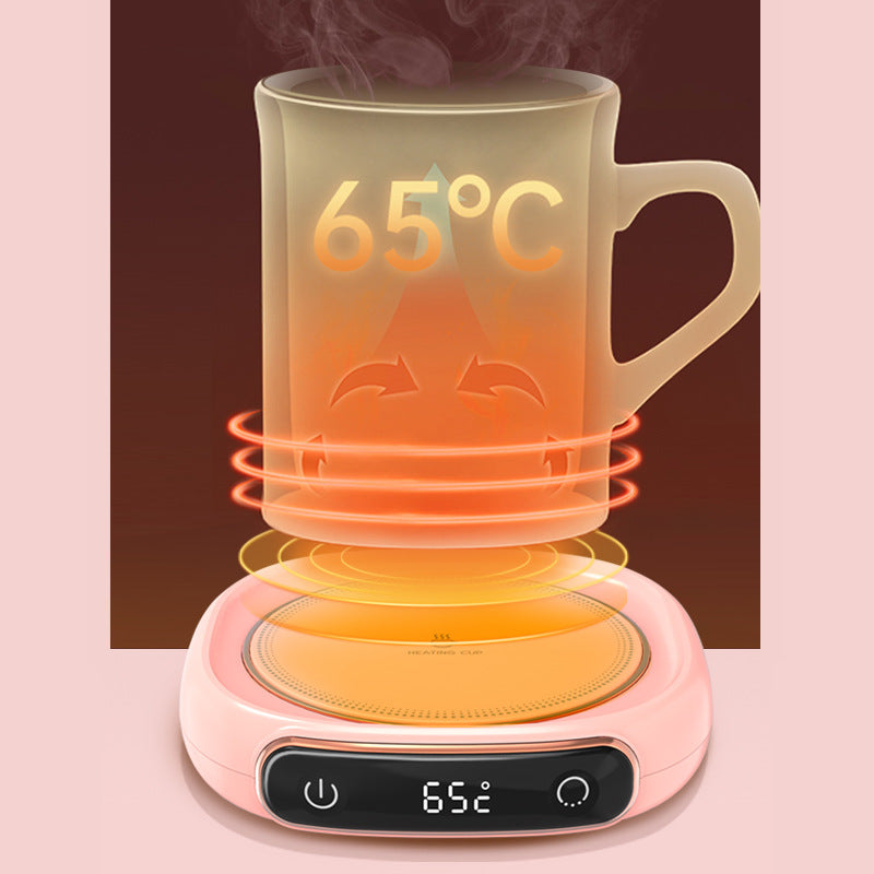 Slimme Mokverwarmer Voor Koffie En Thee Op Het Bureau