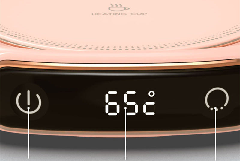 Slimme Mokverwarmer Voor Koffie En Thee Op Het Bureau