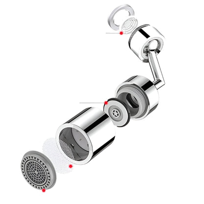 Slimme Waterkraan Aansluiting Met Universele Splash Filter Design