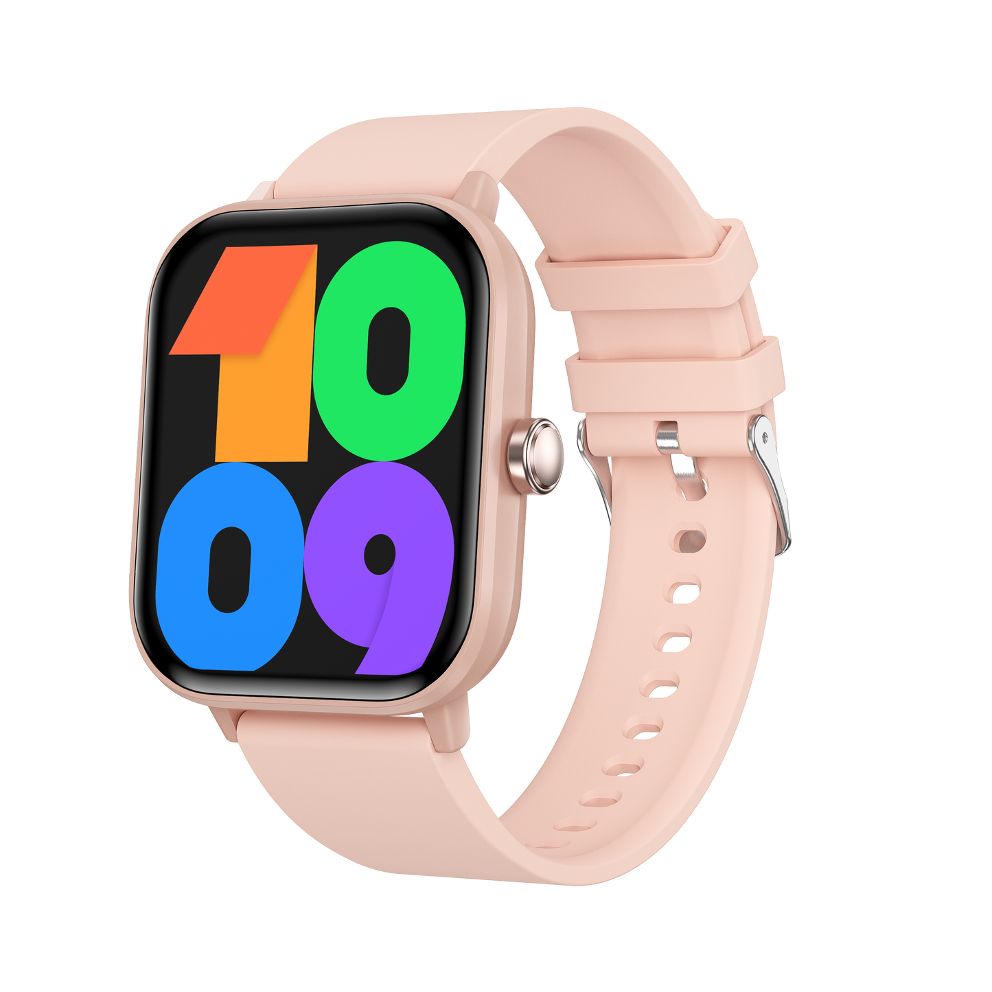 Smartwatch Met Niet Invasieve Glucose En Zuurstofmeting Roze