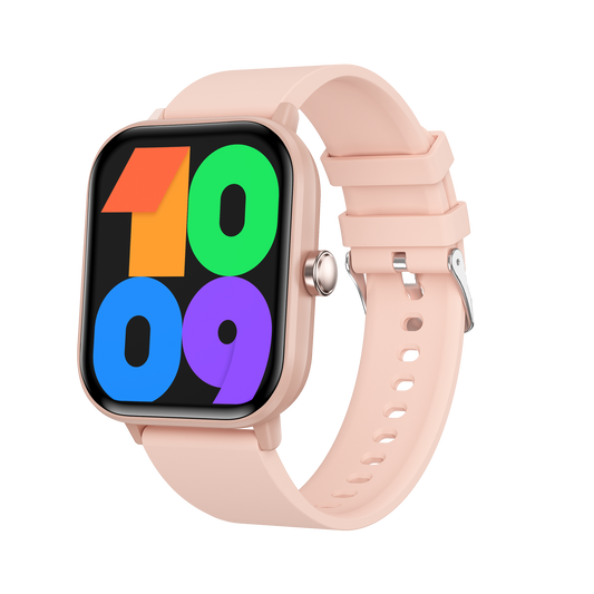 Smartwatch Met Niet Invasieve Glucose En Zuurstofmeting Roze