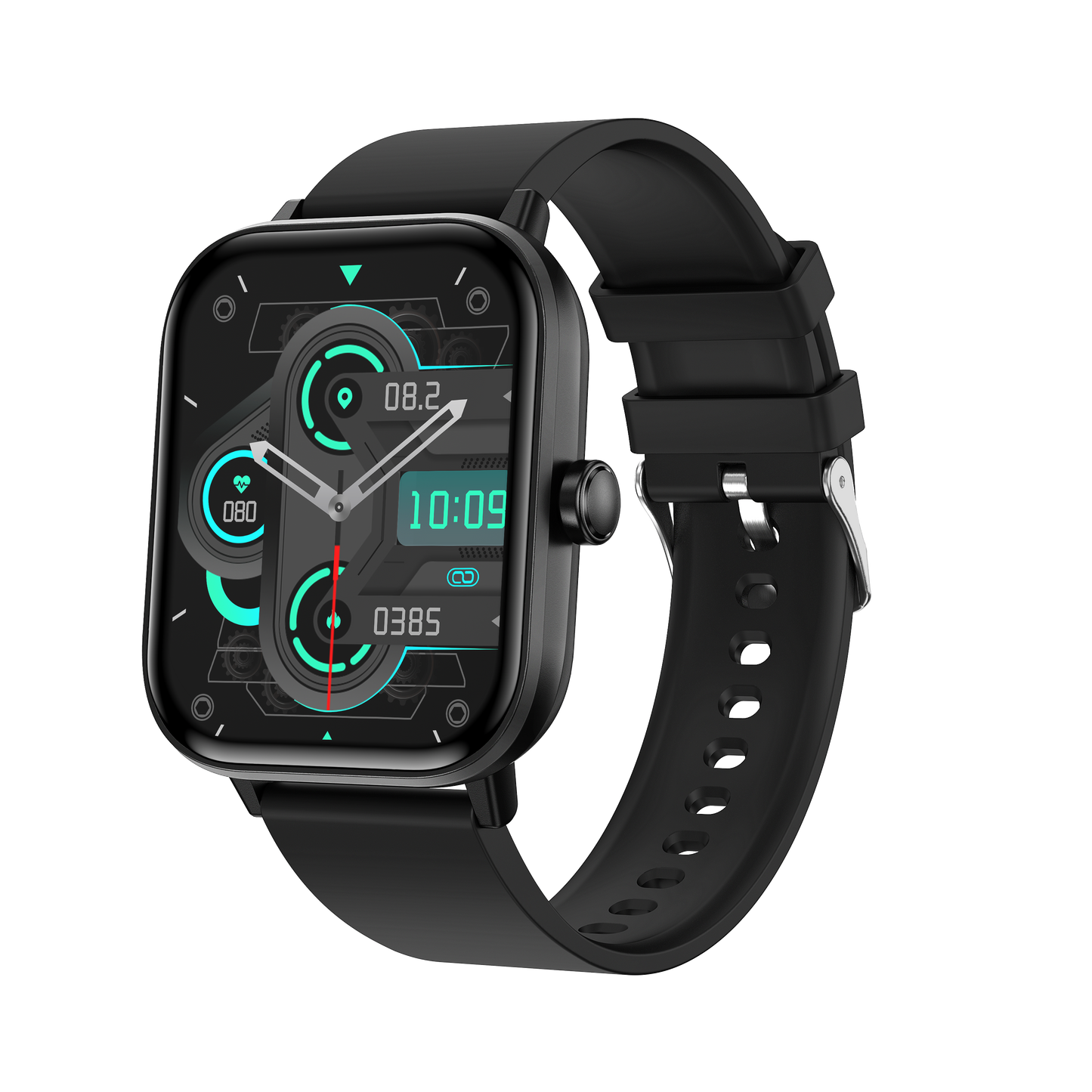 Smartwatch Met Niet Invasieve Glucose En Zuurstofmeting Zwart