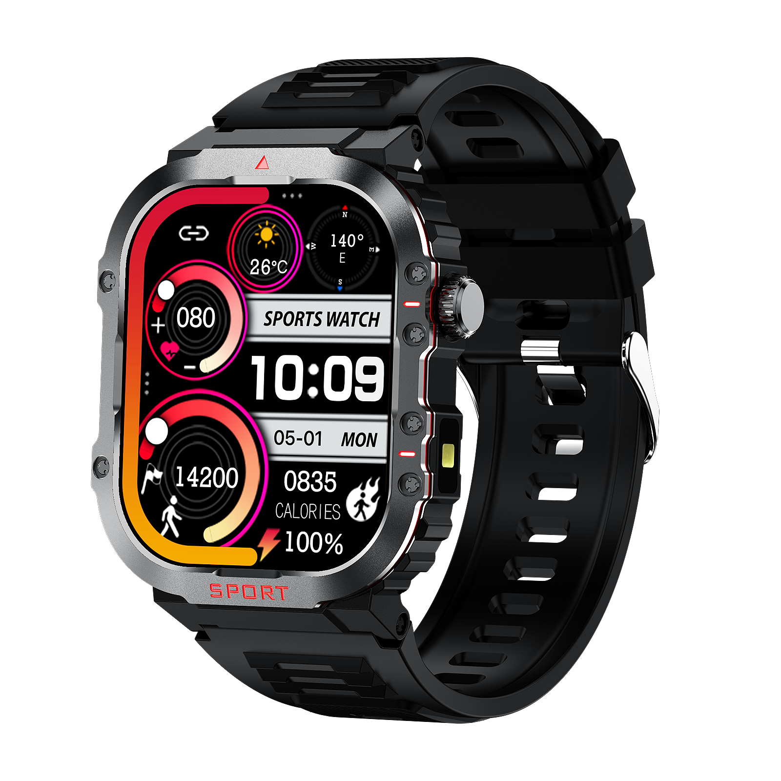 Smartwatch Voor Glucosemeting En Gezondheidsmonitor