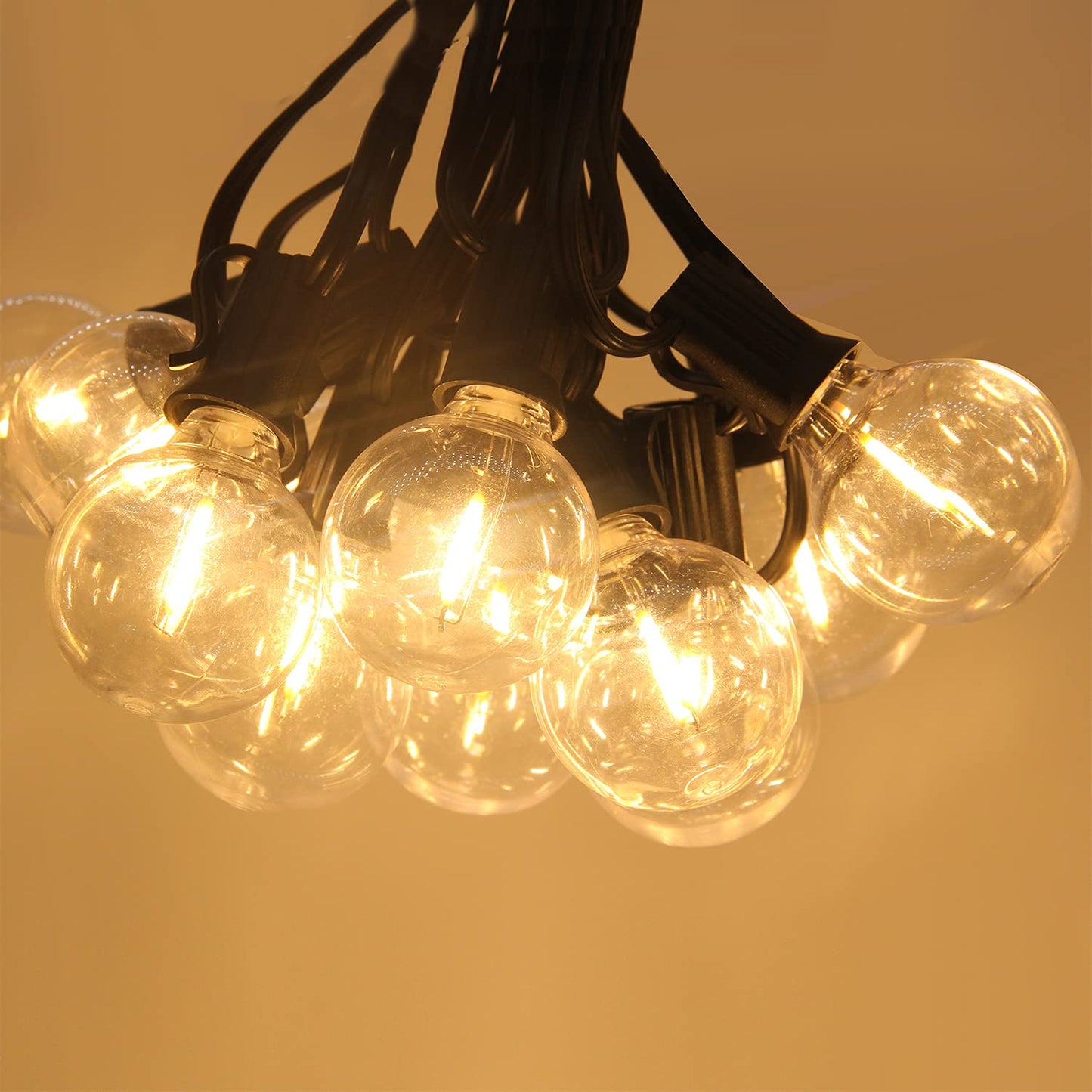 Solar Lichtsnoer G40 Voor Buiten Weerbestendig Bespaart 25 gloeilampen (9