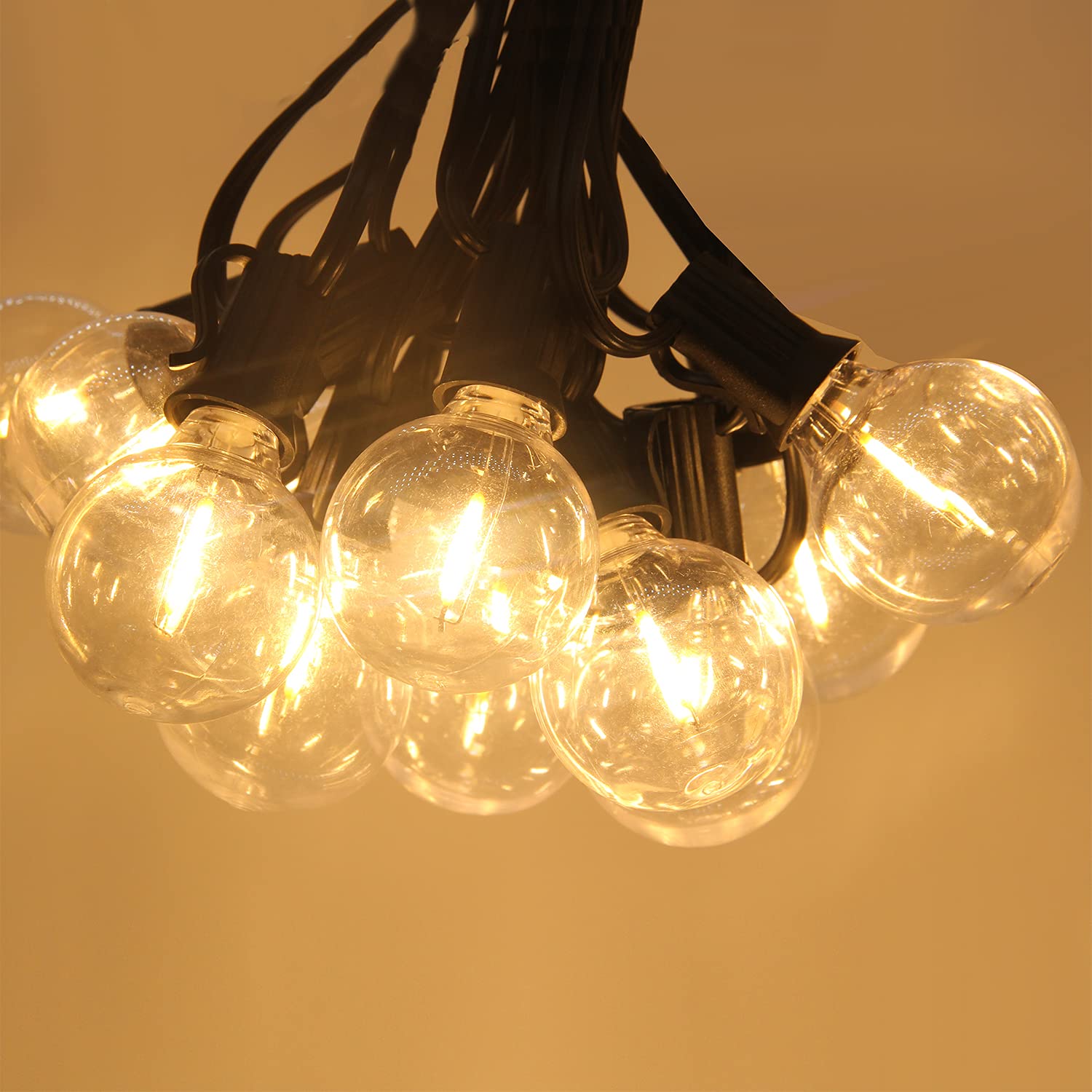 Solar Lichtsnoer G40 Voor Buiten Weerbestendig Bespaart 25 gloeilampen (9