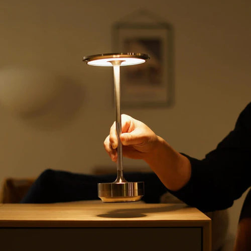 Soluna Home - Draadloze Tafellamp - USB-oplaadbaar - Touch bediening