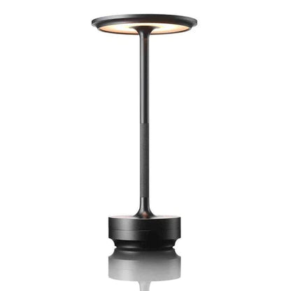 Soluna Home - Draadloze Tafellamp - USB-oplaadbaar - Touch bediening Zwart