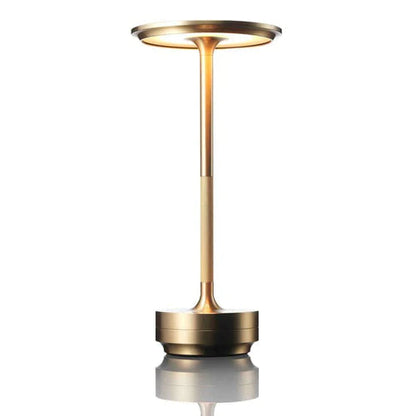 Soluna Home - Draadloze Tafellamp - USB-oplaadbaar - Touch bediening Goud