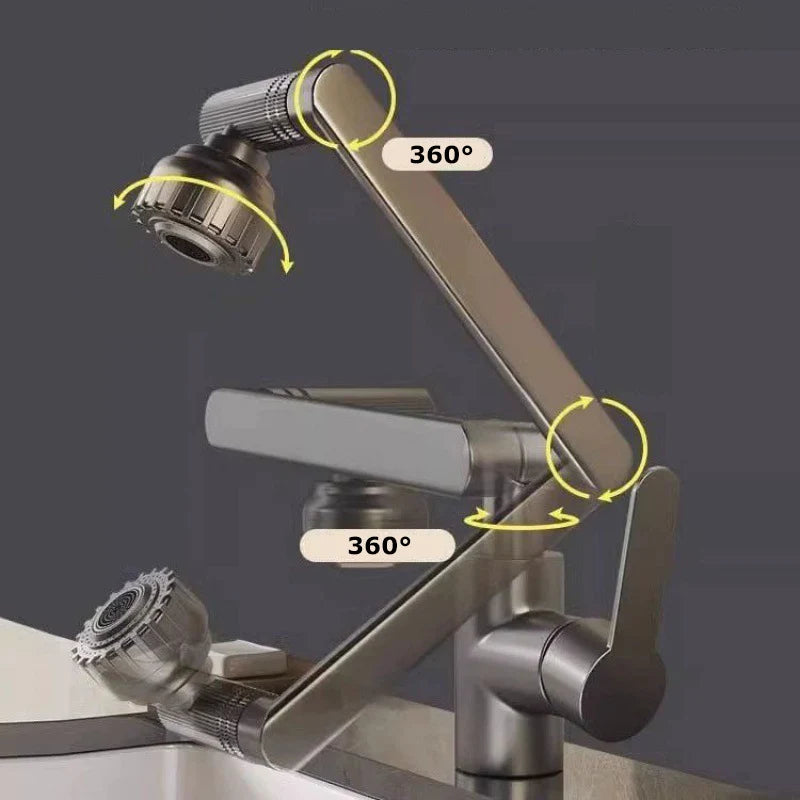 Universele Mengkraan Keuken met Rotatie en Dubbele Modus