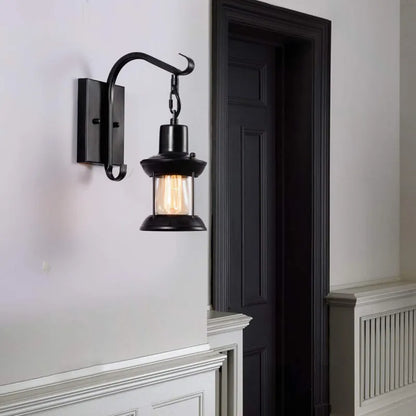 Vintage Industrieel Binnen Wandlamp MetaalOliebrons Warmte
