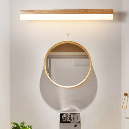 Wandlamp Badkamer Houten LED Wandlampen Acryl Schaduw