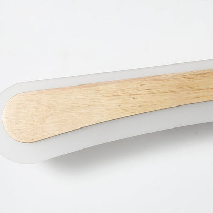Wandlamp Badkamer Houten LED Wandlampen Acryl Schaduw