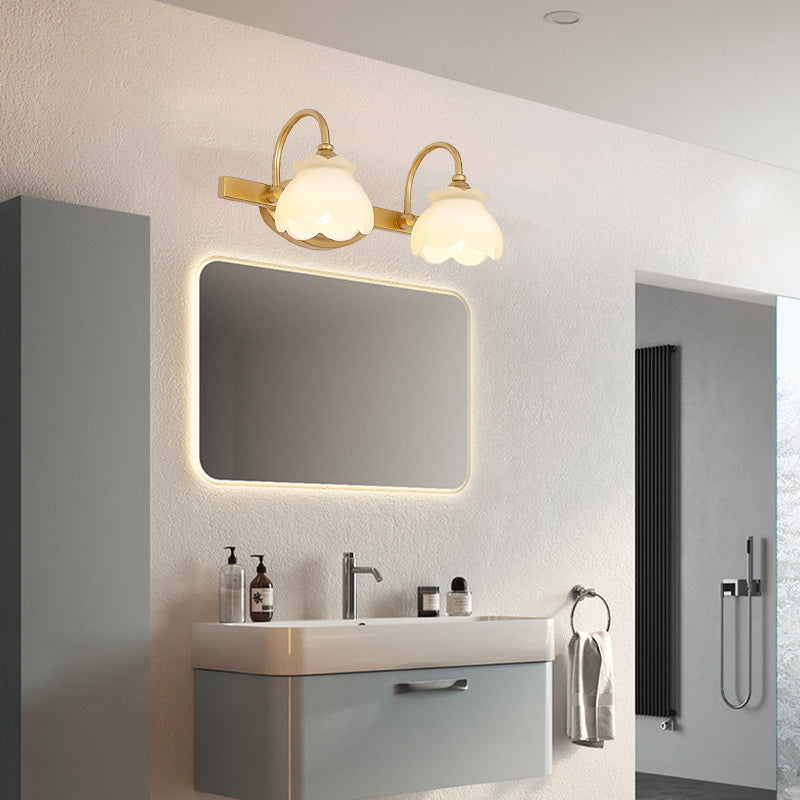 Wandlamp Badkamer Vanity Spiegel Licht Metalen Messing LED