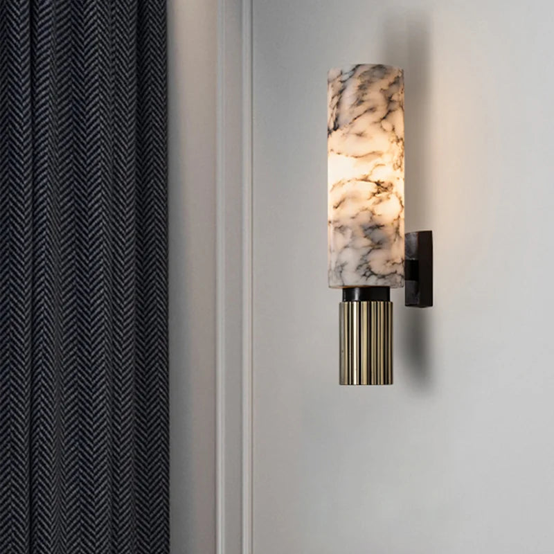 Wandlamp Moderne Marmeren Zachte Verlichting Interieurs