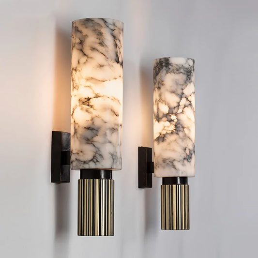 Wandlamp Moderne Marmeren Zachte Verlichting Interieurs 5.11 x 3.54 x 13.38"