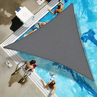 Waterdicht Driehoekig Zonnescherm Met UV Bescherming Buiten