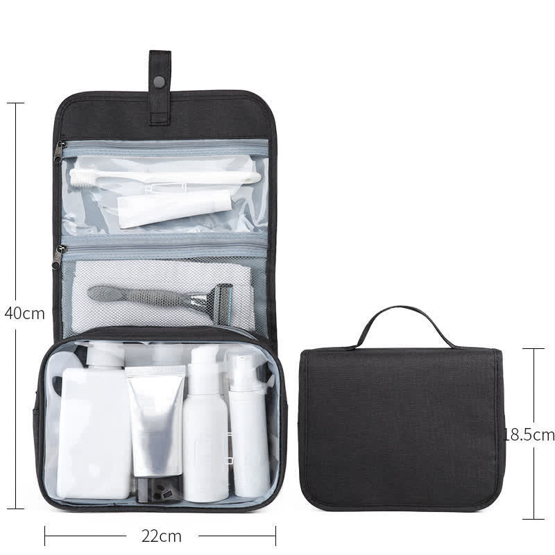 Waterdichte Opvouwbare Reistas Met Grote Capaciteit Zwart 22 cm x 40 cm