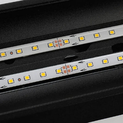 Weerbestendige Buiten LED Wandlampen In Zwarte Afwerking
