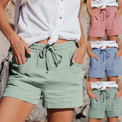 Zomer Katoen Shorts voor Comfort en Stijl