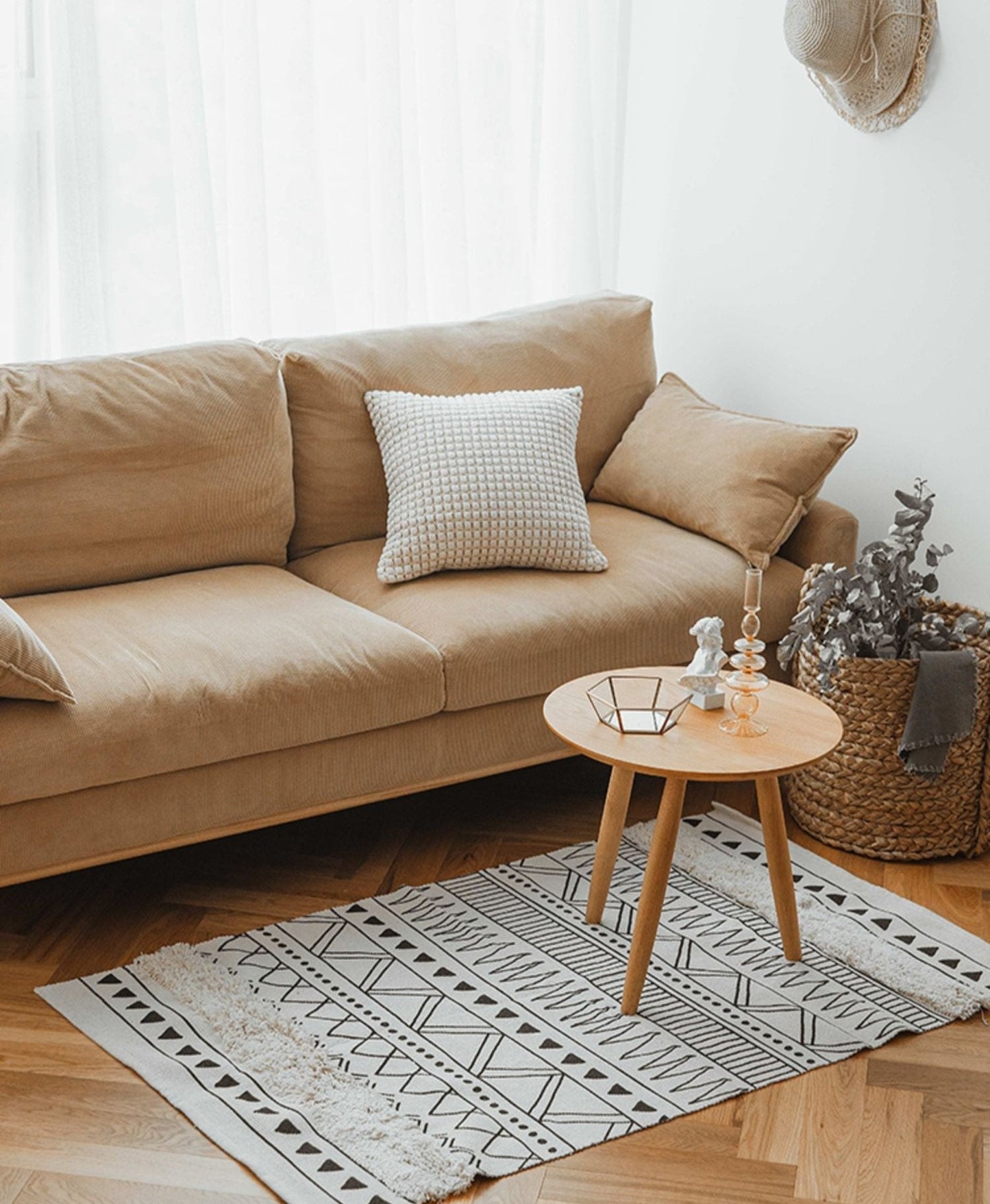 Boho Droom Vloermat Voor Stijlvolle Interieur Decoratie