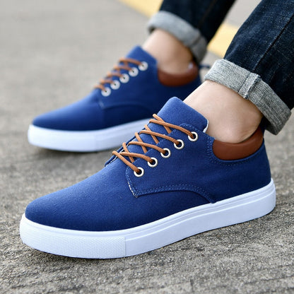 Casual Sneakers | Stoere herensneakers met witte zool