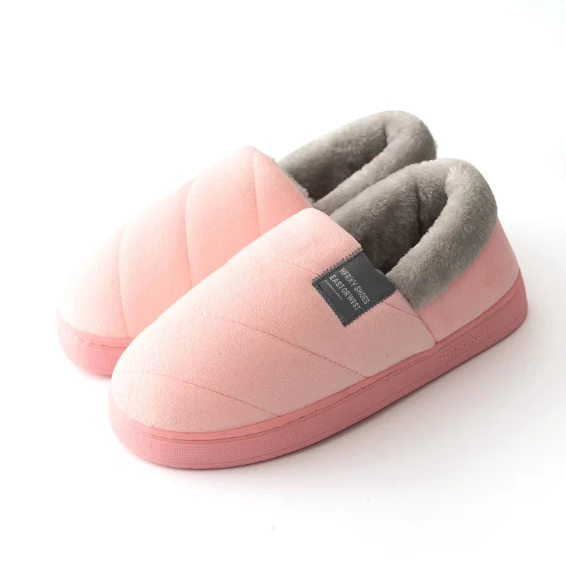 Pantoffels Winterpantoffels Knusse Dames Heren Warm Sloffen Roze