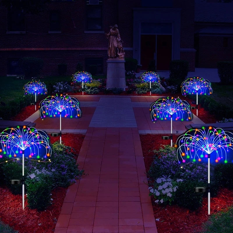 Zonne Energie Led Sfeerverlichting Tuinpaden Decoraties