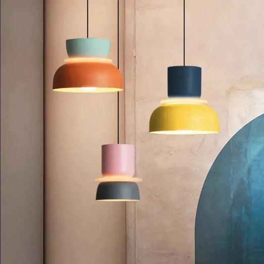 Scandinavische Hanglamp Multicolor Voor Eettafel En Woonkamer
