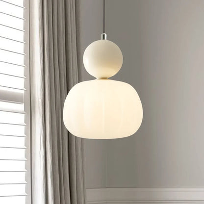Scout Crème Art Deco Hanglamp Een hoofd Beige