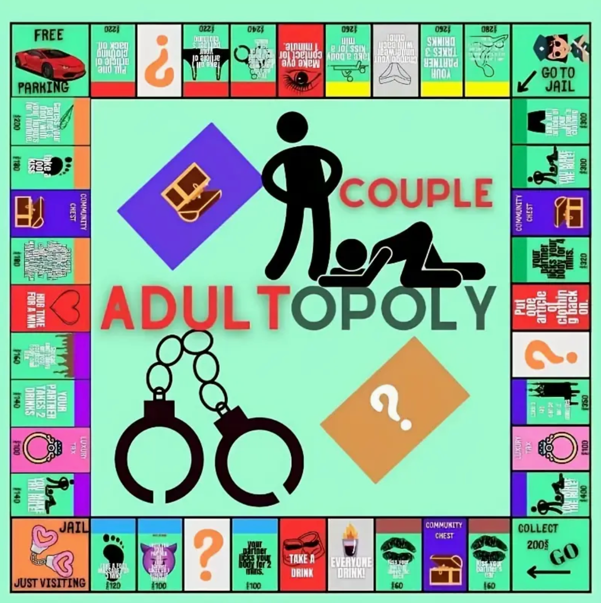 Adultopoly | #1 bordspel voor een datenight