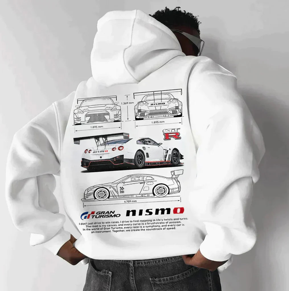 Avenari | Oversized racing hoodie Dames