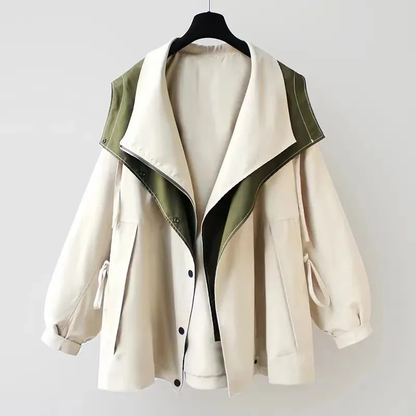 Dames Stijlvolle Waterdicht Regenjack Voor Elke Outfit Wit