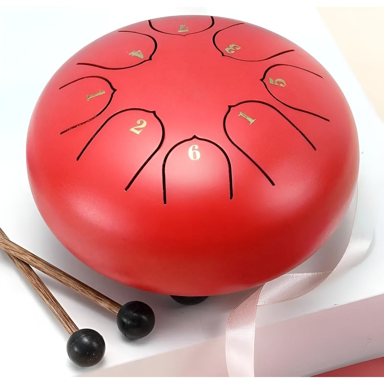 Serenity Tone Trommel - Stalen Tongwater Regendrum voor Buiten met Draagtas - Rustgevende Geluiden voor Meditatie en Ontspanning