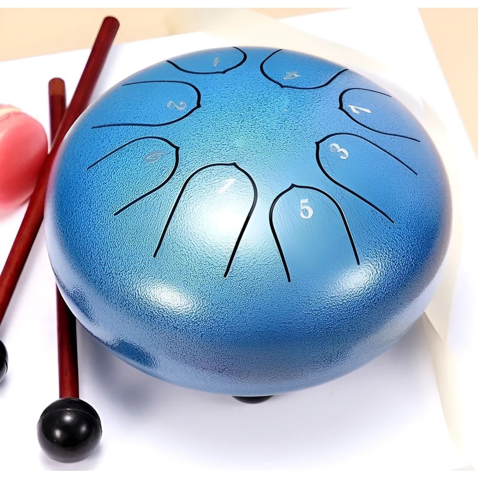 Serenity Tone Trommel - Stalen Tongwater Regendrum voor Buiten met Draagtas - Rustgevende Geluiden voor Meditatie en Ontspanning