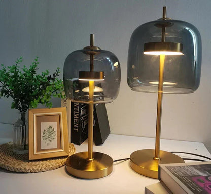 Scandinavische Hanglamp met LED Verlichting voor Gezellige Sfeer – Stijlvol Ontwerp in Metaal en Glas