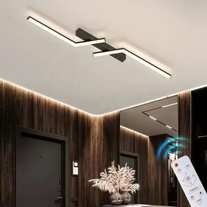 Plafondlamp Met LEDlijn Voor Modern En Efficiënt Licht Traploos dimmen - met afstandsbediening