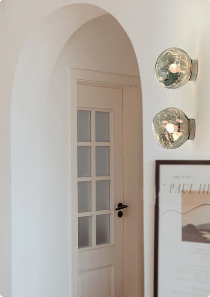 Space Glass Wandlamp