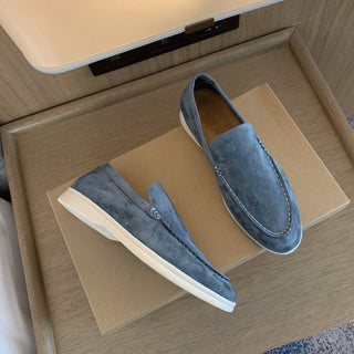 Stijlvolle Smart-casual Heren Loafers Grijs