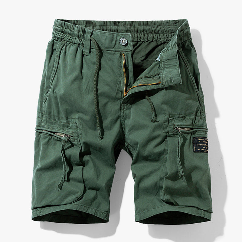 Tactische Cargo Shorts – Comfort en Functionaliteit voor de Zomer Legergroen