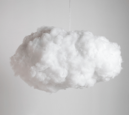 Wolkenlamp Hanglamp Van Katoen Voor Slaapkamer Sfeer