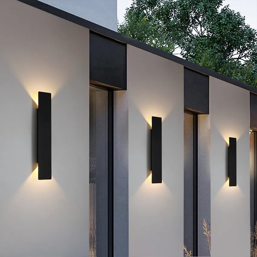 Waterdichte LED Wandlamp Buiten Modern Elegant Ontwerp Wit lichaam