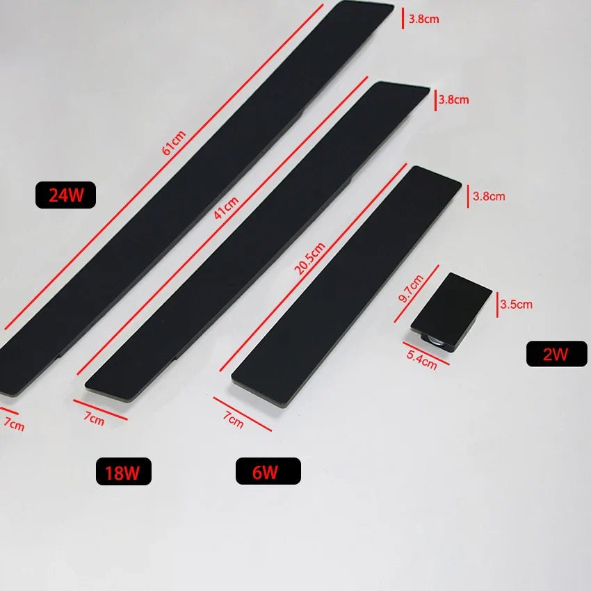 Waterdichte LED Wandlamp Buiten Modern Elegant Ontwerp