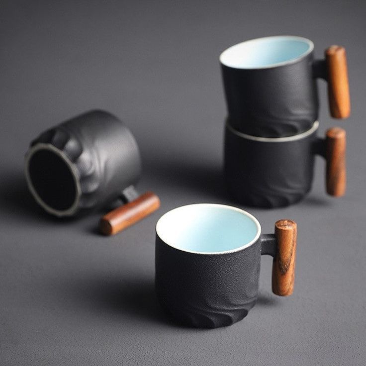 Stijlvolle Porseleinen Mokken Set Voor Drankjes 70 Ml