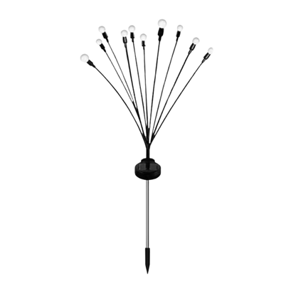 Solar Tuinverlichting met Vuurvliegjes Effect – Waterdichte Buitenlamp voor Tuin en Terras, LED, Automatisch Aan/Uit