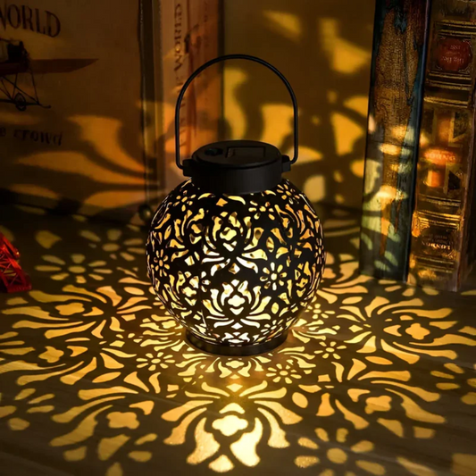 Weerbestendige LED Solar Hanglamp Voor Tuin Met Warm Licht