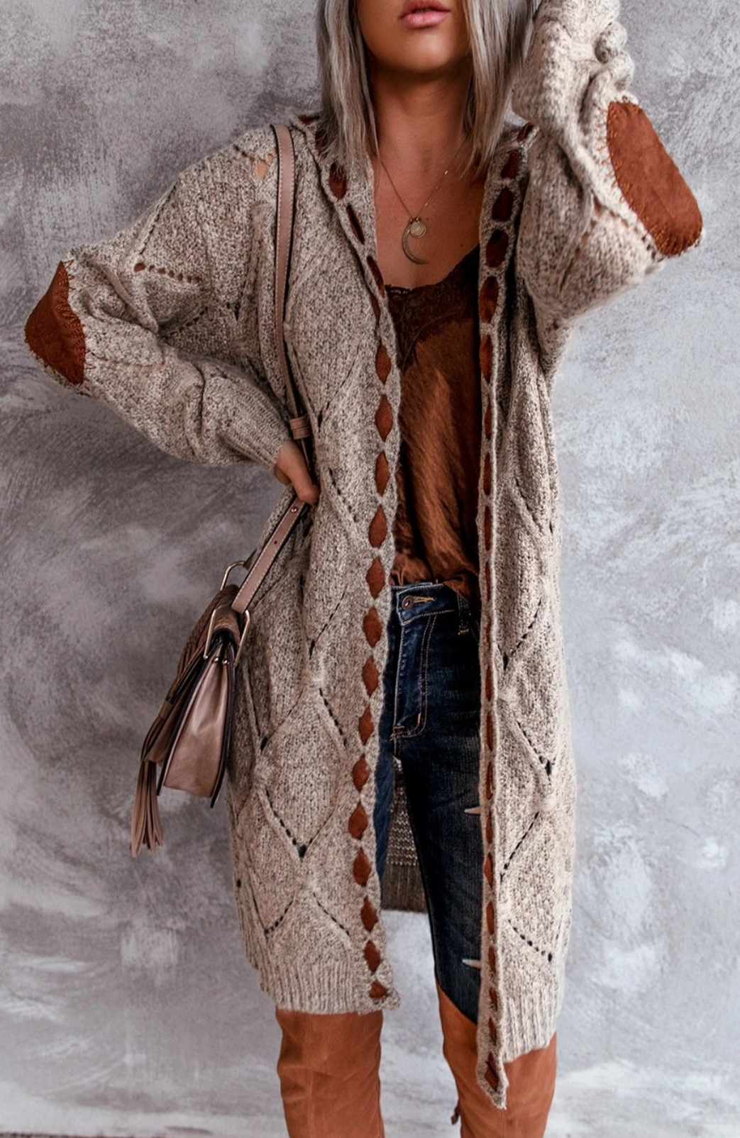 Stijlvol Lang Dames Vest - Comfy met Capuchon