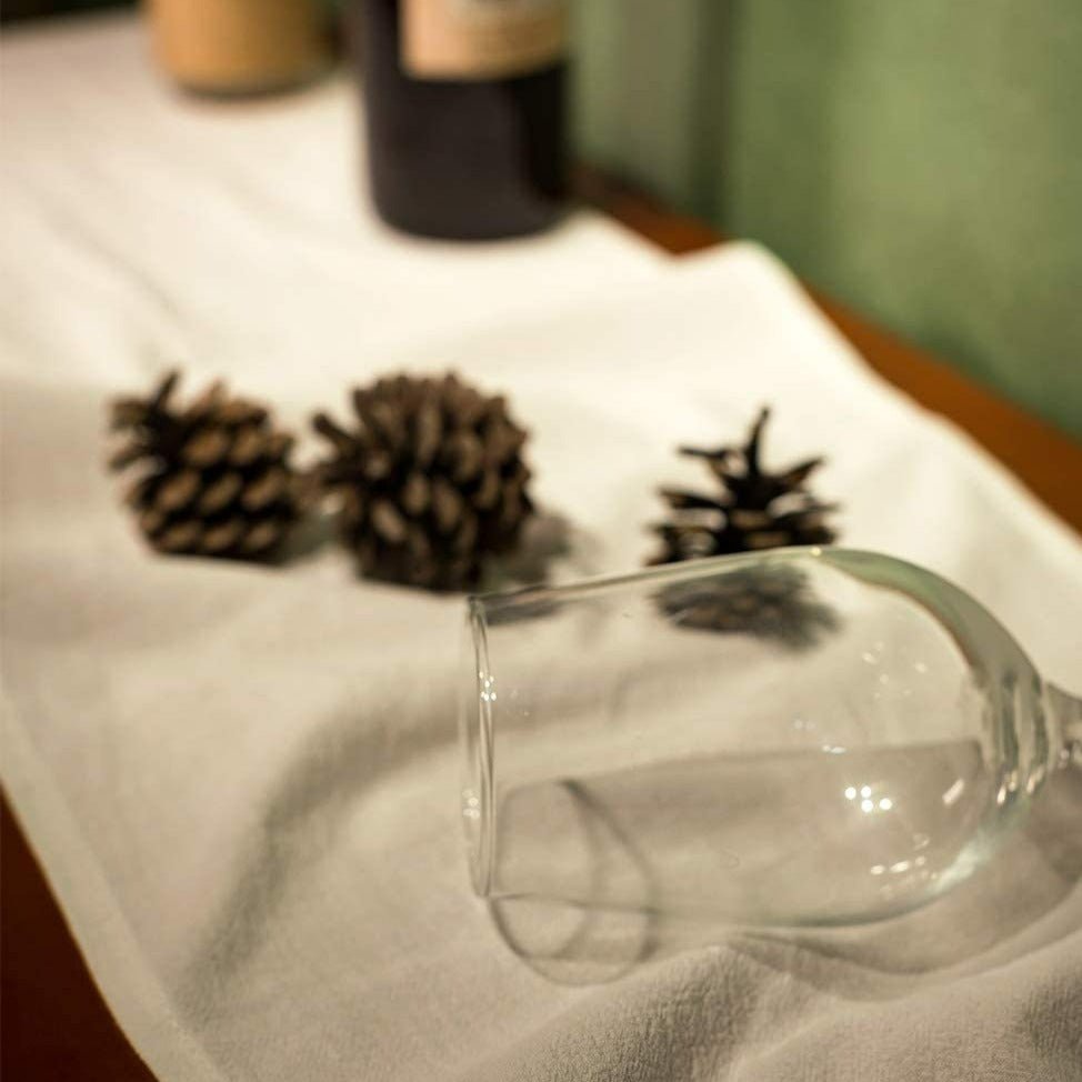 Romantische Tafelloper met Volant voor Elegante Diners