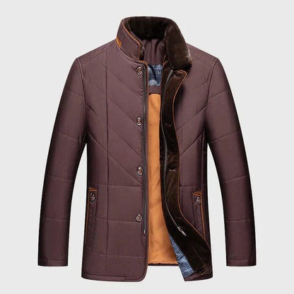 Veylor | Luxe Gevoerde Winterjas Heren