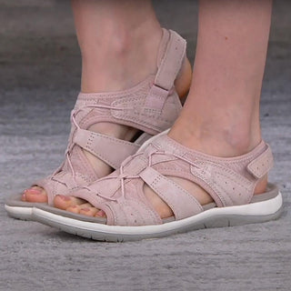 Verstelbare sandalen – comfort en stijl in één. Roze