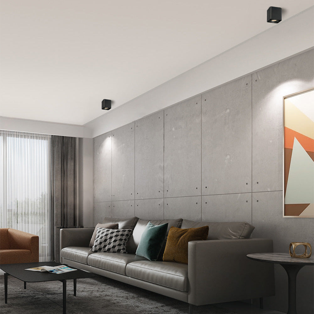 Vierkante Opbouw Downlight met Anti-Glare LED Verlichting Wit